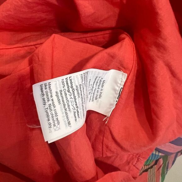 J Crew Plaid Maxi Dress tie front size M - Picture 13 of 15